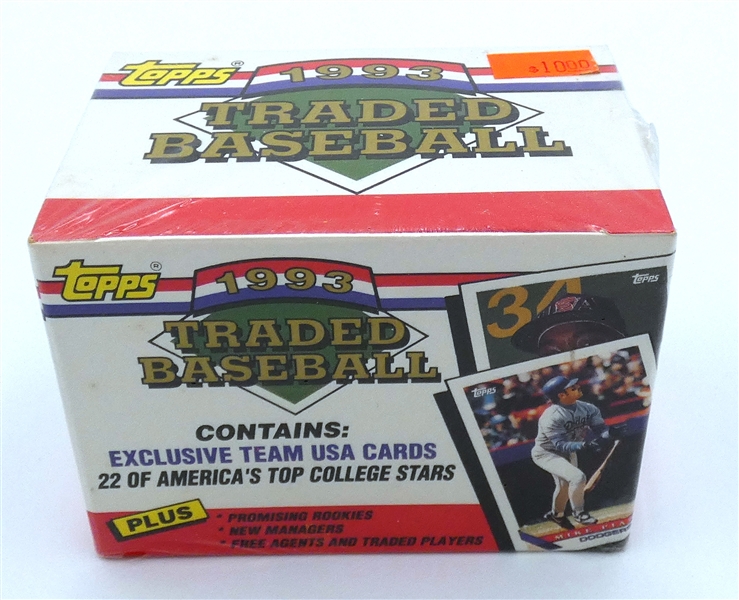 1993 Topps Traded Baseball Set