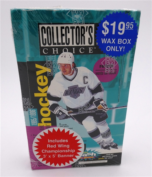 1995/96 Upper Deck Collectors Choice Hockey Wax Box