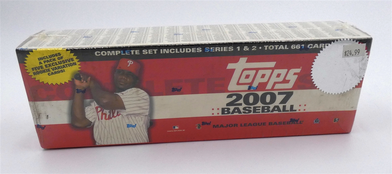 2007 Topps Baseball Factory Set