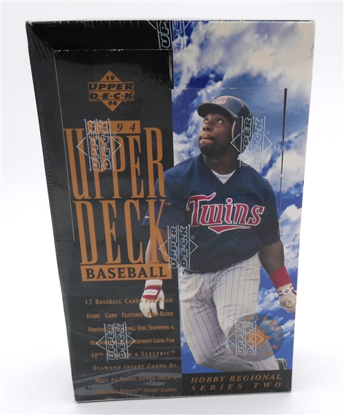 1994 Upper Deck Baseball Series 2 Regional Wax Box