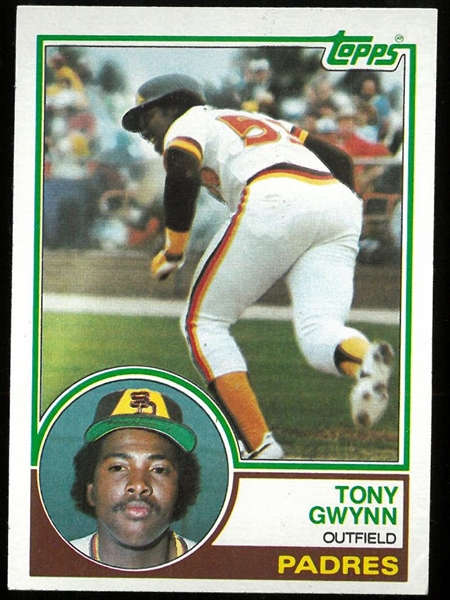 Tony Gwynn 1983 Topps Rookie Card