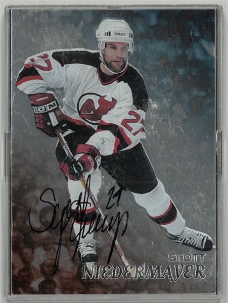 Scott Niedermayer Autographed Be a Player