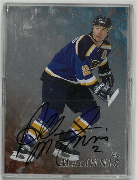 Al MacInnis Autographed Be a Player