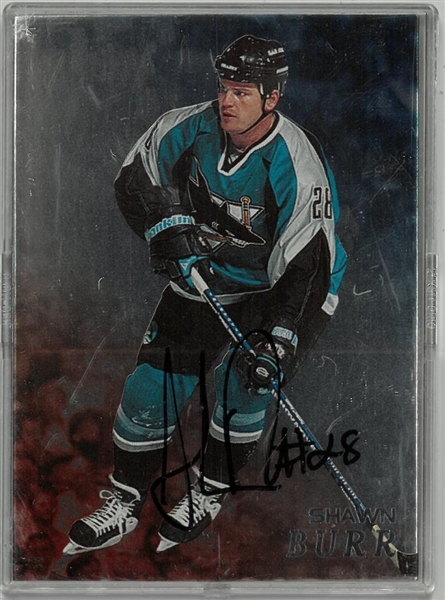 Shawn Burr Autographed Be a Player