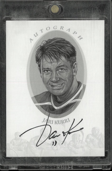 Jari Kurri Autographed 2010 In The Game
