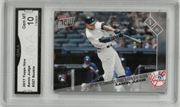 Aaron Judge 2017 Topps Now Rookie Card