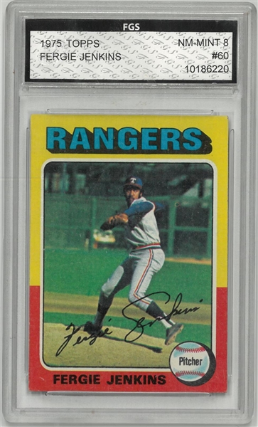 Fergie Jenkins 1975 Topps