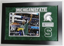 Cassius Winston Autographed Framed 11x14