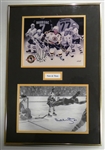 Ray Bourque & Bobby Orr Autographed Framed 8x10s