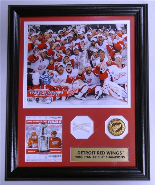 Red Wings 2008 Stanley Cup Highland Mint