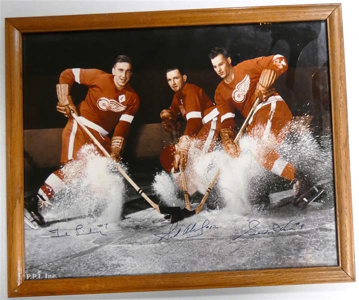 Production Line (Howe Lindsay Abel) Autographed 16x20 (Pick up only)