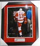 Pavel Datsyuk Autographed Framed 16x20
