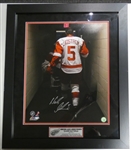 Nicklas Lidstrom Autographed Framed 16x20