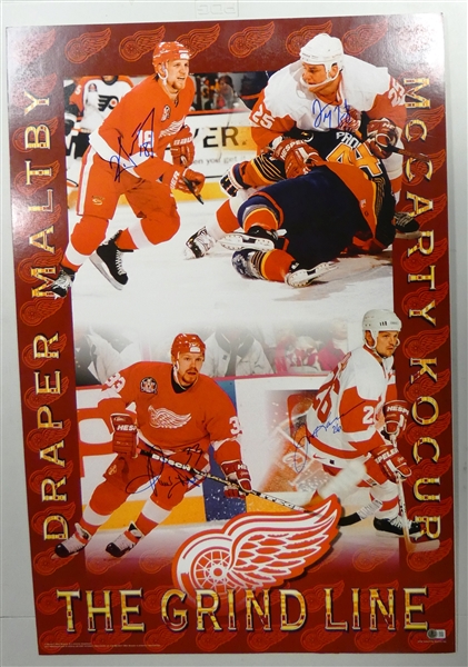 Grind Line Autographed Poster (Pick up only)