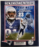 Randy Moss Autographed Matted 16x20