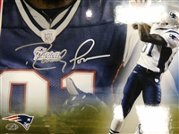 Randy Moss Autographed Matted 16x20