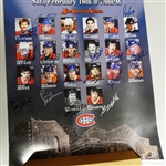 Montreal Canadiens Autographed Alumni Poster