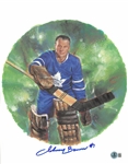 Johnny Bower Autographed 11x14
