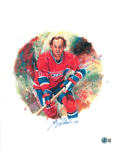 Guy Lafleur Autographed 11x14