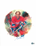 Guy Lafleur Autographed 11x14