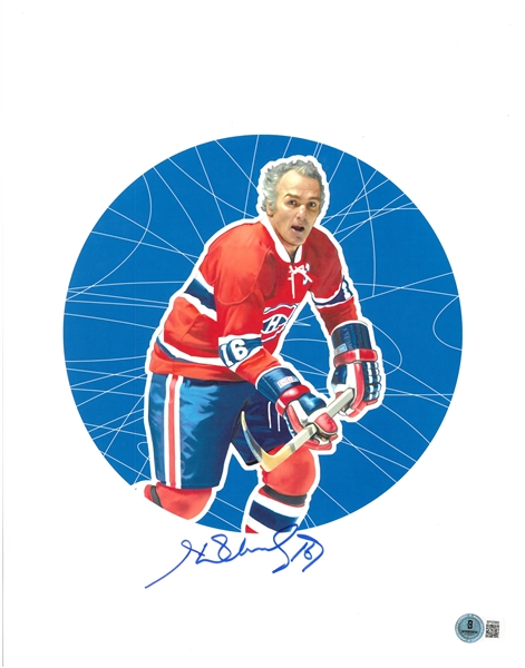 Henri Richard Autographed 11x14