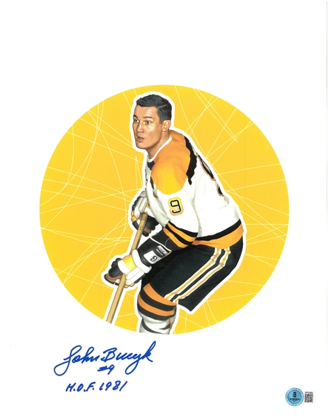 John Bucyk Autographed 11x14