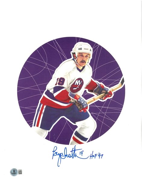 Bryan Trottier Autographed 11x14