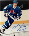 Michel Goulet Autographed 8x10