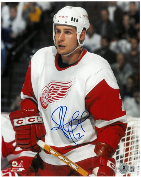 Jiri Fischer Autographed 8x10