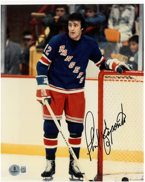 Phil Esposito Autographed 8x10