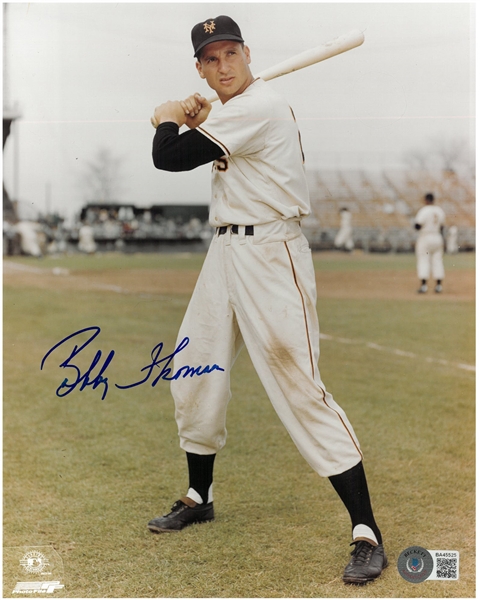 Bobby Thomson Autographed 8x10