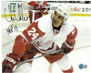 Chris Chelios Autographed 8x10