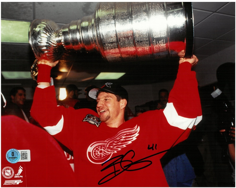 Brent Gilchrist Autographed 8x10