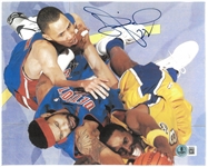 Tayshaun Prince Autographed 8x10