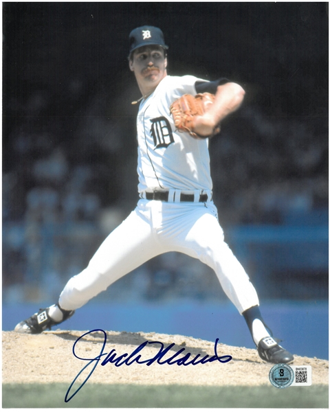 Jack Morris Autographed 8x10