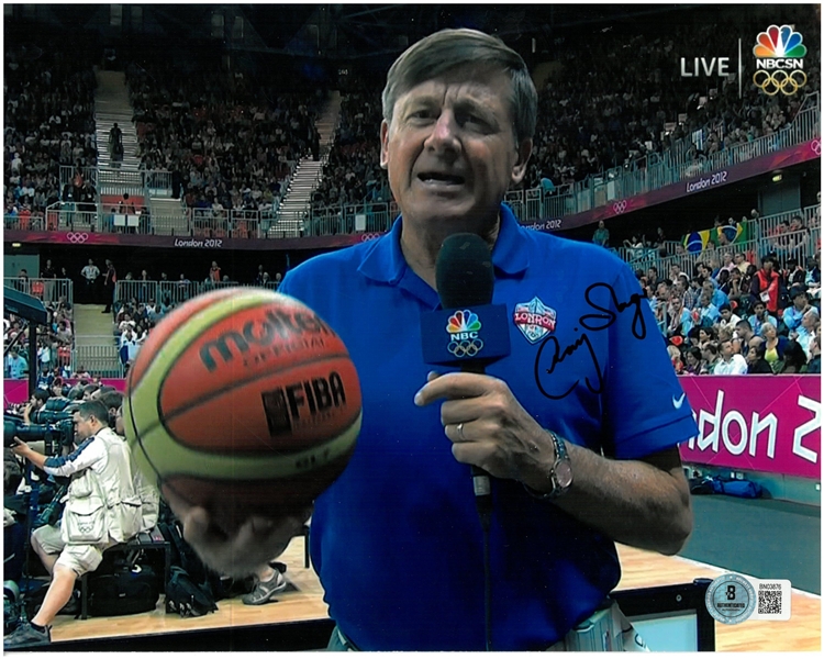 Craig Sager Autographed 8x10