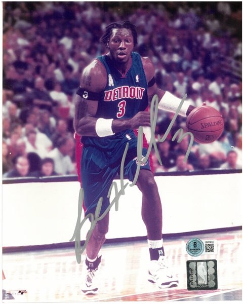 Ben Wallace Autographed 8x10
