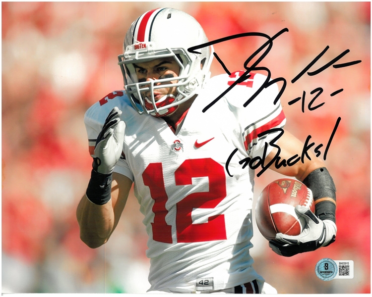 Dane Sangenbacher Autographed 8x10