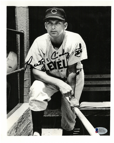 Barney McCosky Autographed 8x10