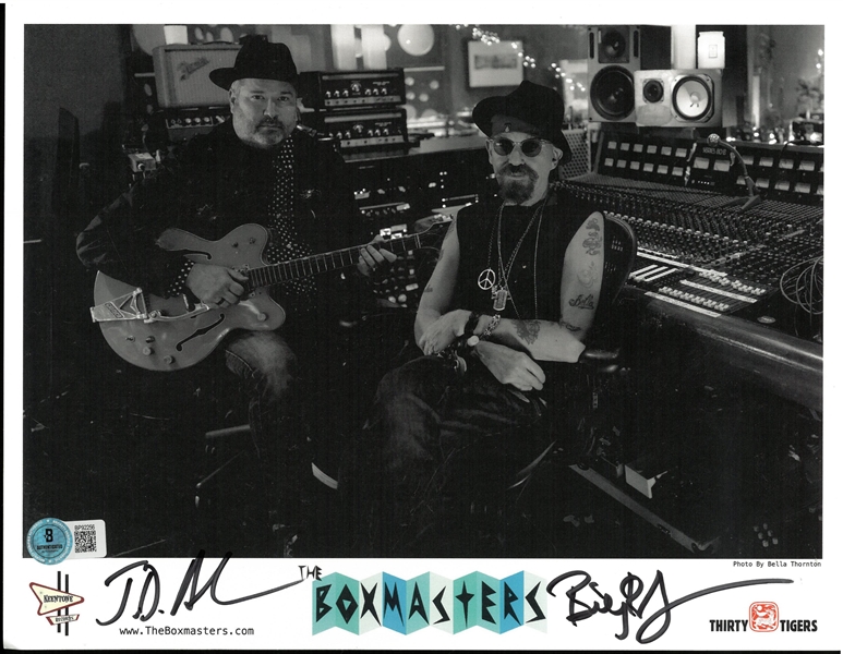 Billy Bob Thornton & J.D. Andrew Autographed 8x10