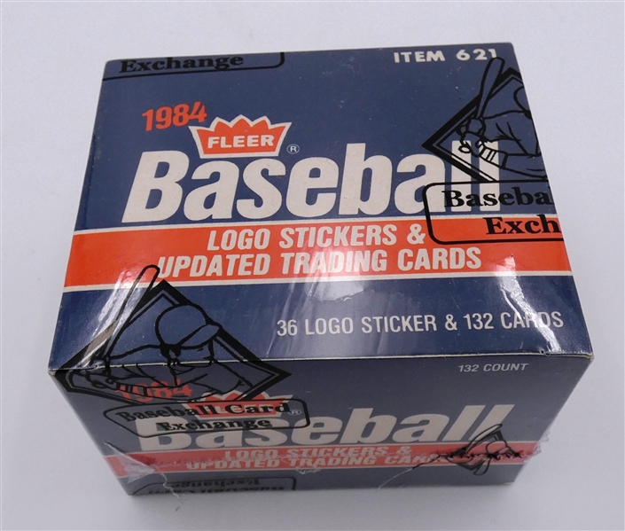 1984 Fleer Update Factory Set BBCE Authenticated