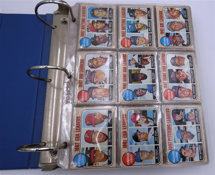 1968 Topps Baseball Near Set (Most Key Cards Included)