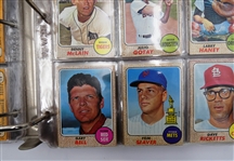 1968 Topps Baseball Near Set (Most Key Cards Included)