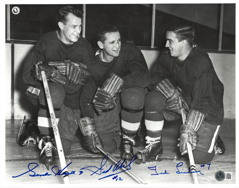 Production Line (Howe Lindsay Abel) Autographed 11x14