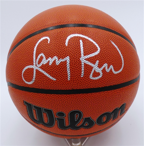 Larry Bird Autographed Basketball