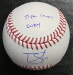 Tarik Skubal Autographed Dual Inscribed Baseball