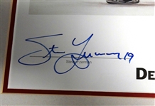 Steve Yzerman #18/25 Autographed Framed Lithograph (Pick up only)