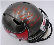 Shaquil Barrett Autographed Buccaneers Full Size Replica Helmet