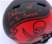 Devon White Autographed Buccaneers Full Size Replica Helmet