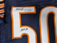 Mike Singletary Autographed Custom Jersey